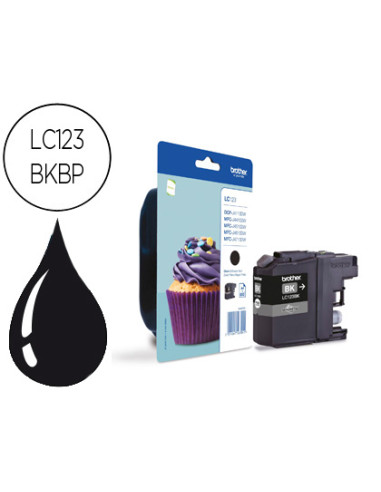 Ink-jet brother dcp-j132w/152w/552dw/752dw mfc-j470dw/650dw/870dw negro -600 pag