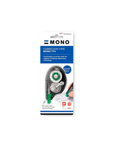 Corrector tombow mono ct-yt4 cinta 4,2 mm x 10 mt