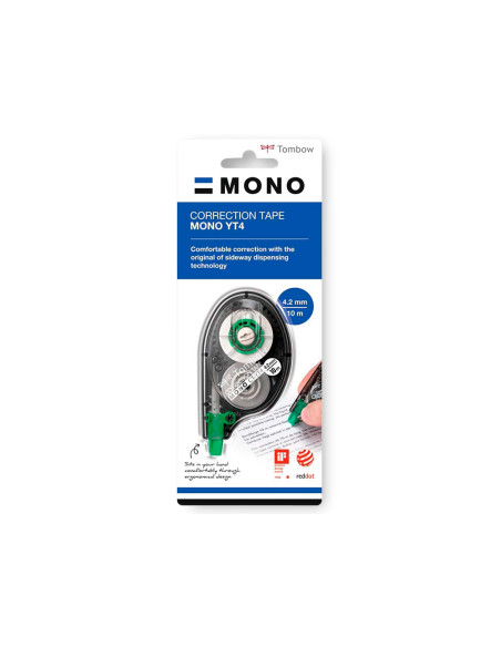 Corrector tombow mono ct-yt4 cinta 4,2 mm x 10 mt