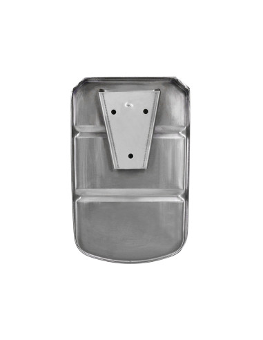 Dispensador manual q-connect de jabon 800 ml acero inoxidable 115x56x179mm
