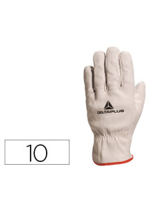 Guantes deltaplus piel vacuno especial para todo tipo de trabajos el mas vendido del mercado talla 10