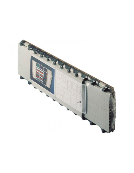 Estanteria paperflow metalica 6 estantes 80 kg por estante 200x100x35 cm modulo adicional