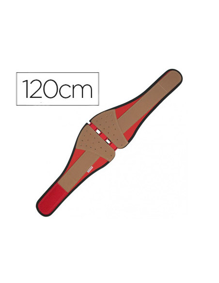 Cinturon faru antilumbago con cierre velcro talla 12 medida cintura 120 cm
