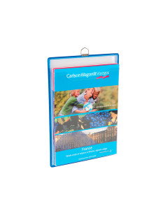 Funda para colgar tarifold din a4 anilla metalica formato vertical pack de 5 5 unidades color azul 2