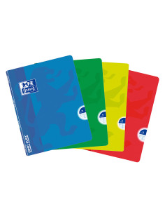 Libreta escolar oxford openflex tapa flexible optik paper 48 hojas din a5 rayado horizontal colores surtidos 2