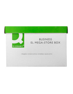 Cajon q-connect carton para 4 cajas archivo definitivo folio montaje automatico medidas interior 295x383x430mm 2