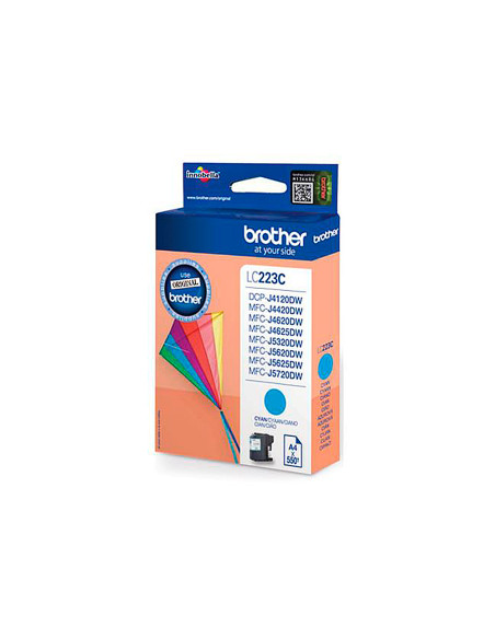 Ink-jet brother lc-223cbp cian dcp4120dw mfcj4420dw mfcj4620dw mfcj5320dw 550 pag