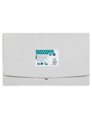 Forralibro liderpapel nº29 con solapa ajustable adhesivo 293 x 530 mm