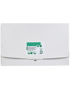 Forralibro liderpapel nº30 con solapa ajustable adhesivo 301 x 530 mm 2