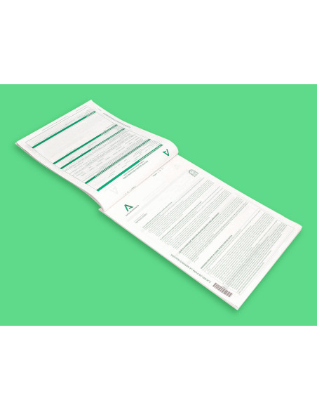 Libro liderpapel hojas de reclamaciones junta de andalucia din a4 25 juegos original + 2 copias