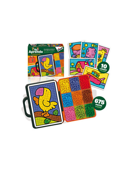Juego diset didactico yo aprendo mosaicos