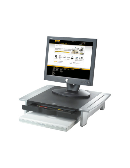 Soporte fellowes para monitor tft office suites ajustable en altura con bandeja 100/150x500x364 mm mm color