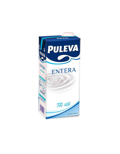 Leche puleva entera brik de 1 litro