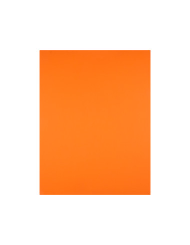 Cartulina liderpapel 50x65 cm 180g/m2 naranja paquete de 25 hojas