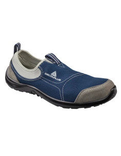 Zapatos de seguridad deltaplus de poliester y algodon con plantilla y puntera - color azul marino talla 39 2