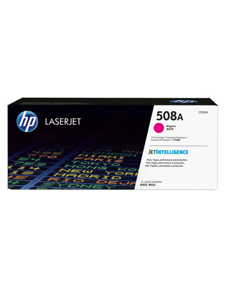 Toner hp 508a laserjet enterprise m552/553/577 magenta 5.000 pag