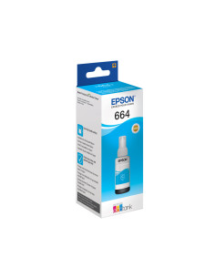 Tinta epson t6642 et2500/2550/ /14000/l475/565/575/4500 cian botella 70 ml 6.500 pag 2