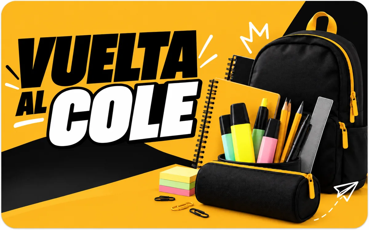 Vuelta al cole - Ofertas hasta el 30 de septiembre